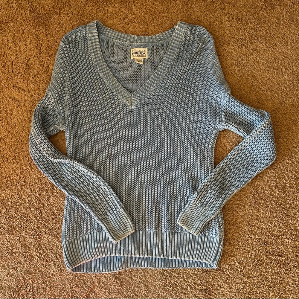 Blue sweater